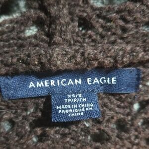 American Eagle Brown Knit Garment
